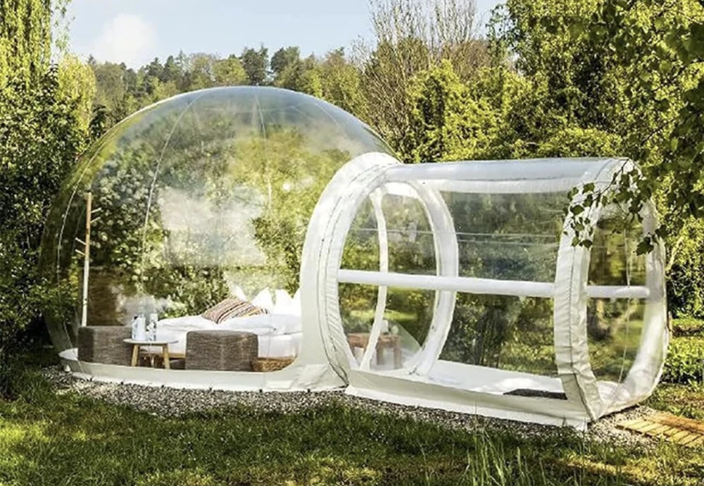 how to make your own bubble tent